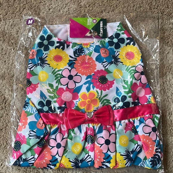 Vibrant Dog New Nwt Vibrant Life Dog Dress Size Medium Poshmark